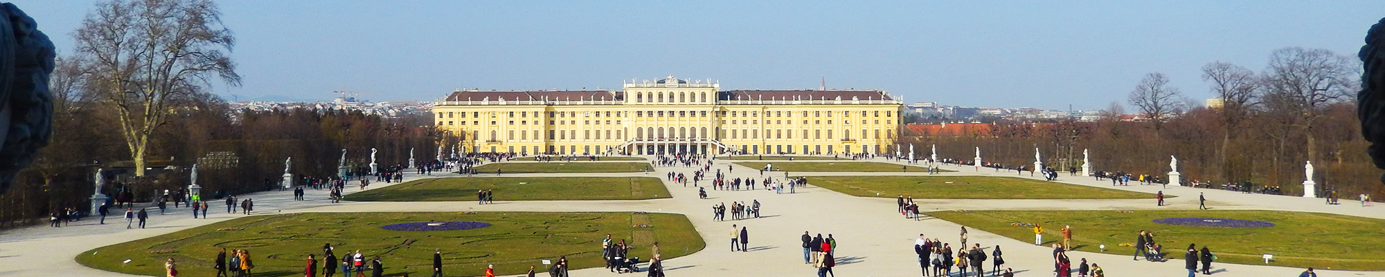 Großes Foto von Schloss Schönbrunn